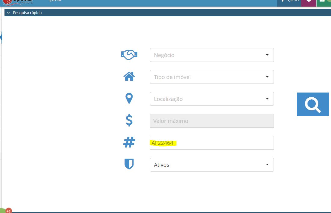 1 - Localize o imóvel que deseja incluir as fotos.JPG