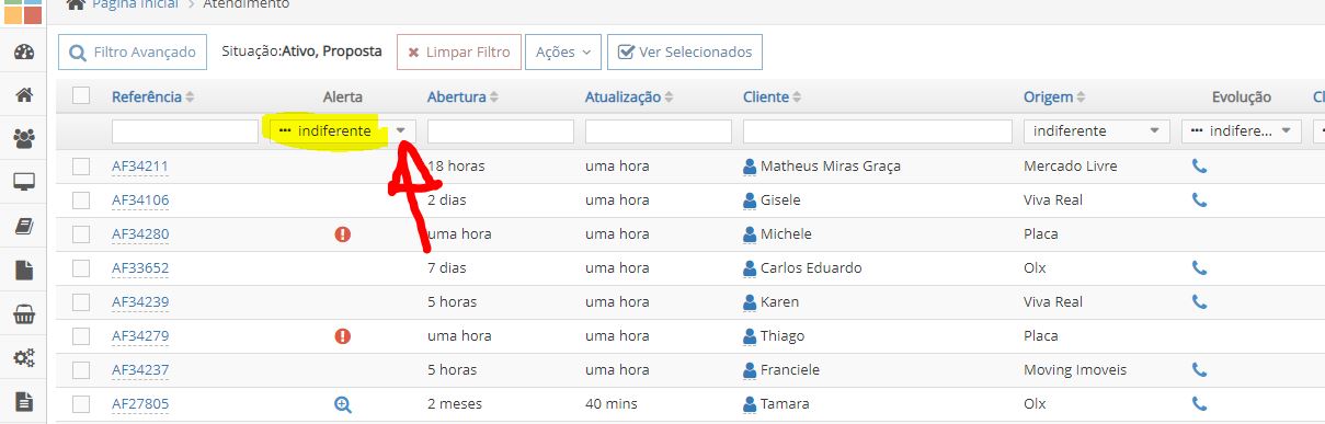 3 - CLIQUE NA SETA PRA ABRIR A LISTA.JPG